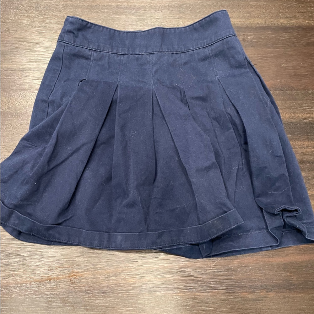 Navy Blue kids uniforms skirt